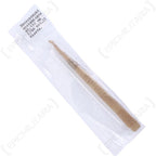 Original wrapped packaging of Polish Army 130mm anatomical tweezers with issue label
