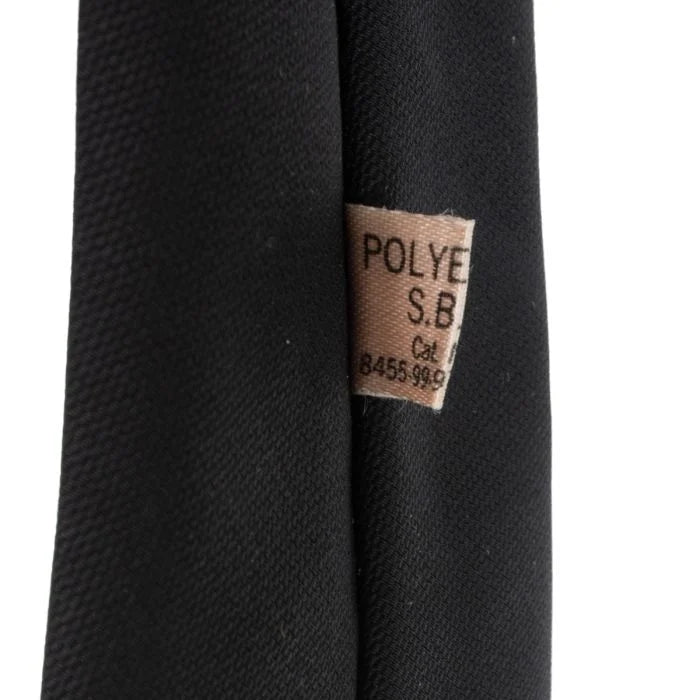 Close-up view of inner label with military specification markings