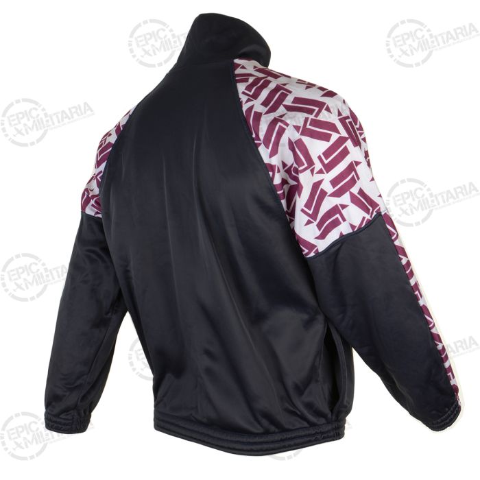 Original French Autun military sports jacket rear three-quarter angle view
