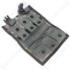 Full view of open US DF LCS AT-Digital ammo pouch with dual position press studs
