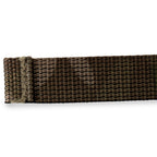 Close-up detail of the durable 30mm Multi-Terrain Pattern webbing with reinforced stitching.