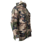 Side profile of French Army FELIN T4 Combat Jacket showing sleeve utility pockets