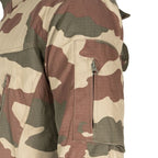 Close-up of zipped sleeve pocket on Turkish Army Spec Ops Parka