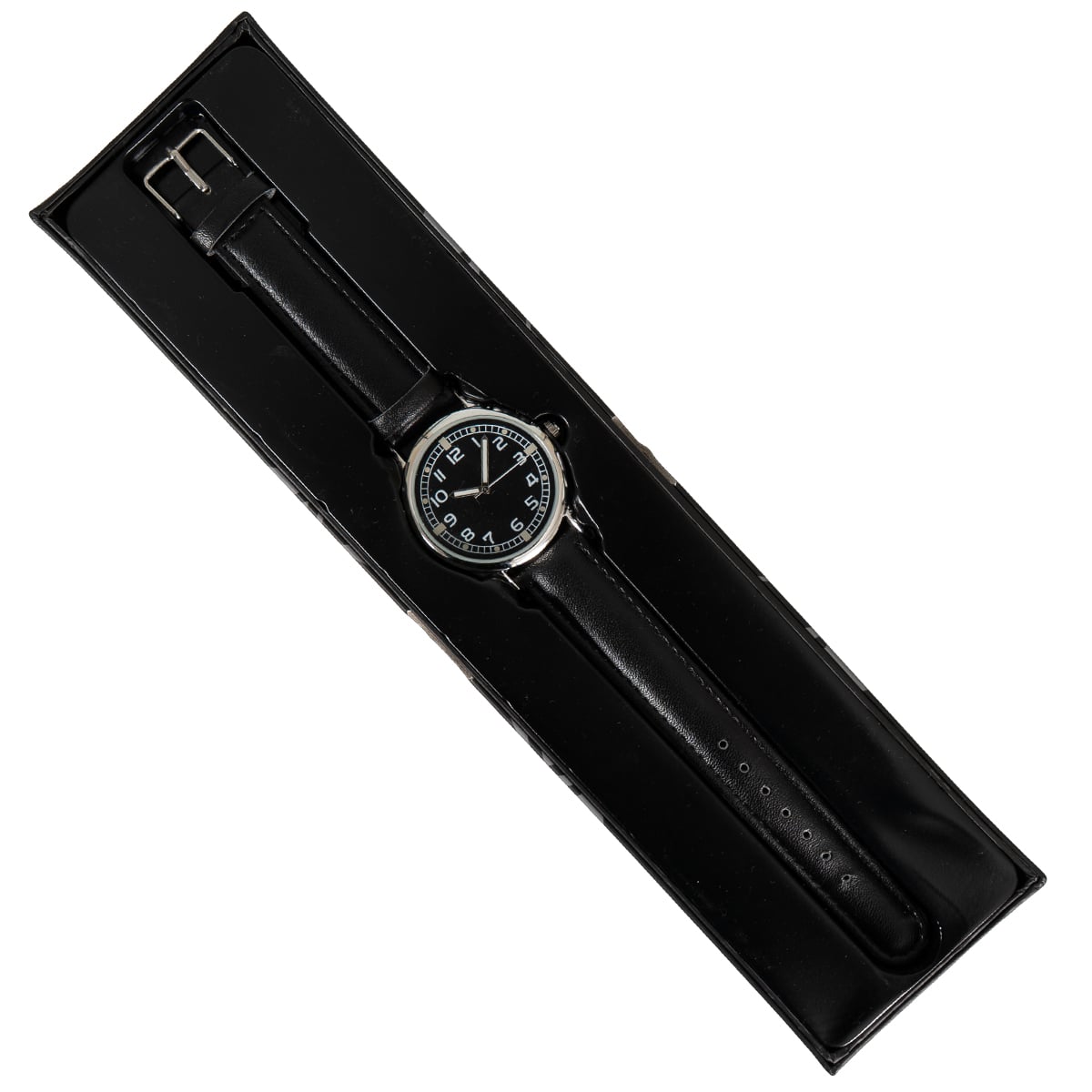 Eaglemoss 1950s British Army military field watch presented inside a protective black collector's gift box.