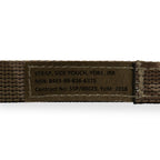 Text label on the MTP side pouch strap detailing NSN 8465-99-836-6375, contract information, and 2016 date.