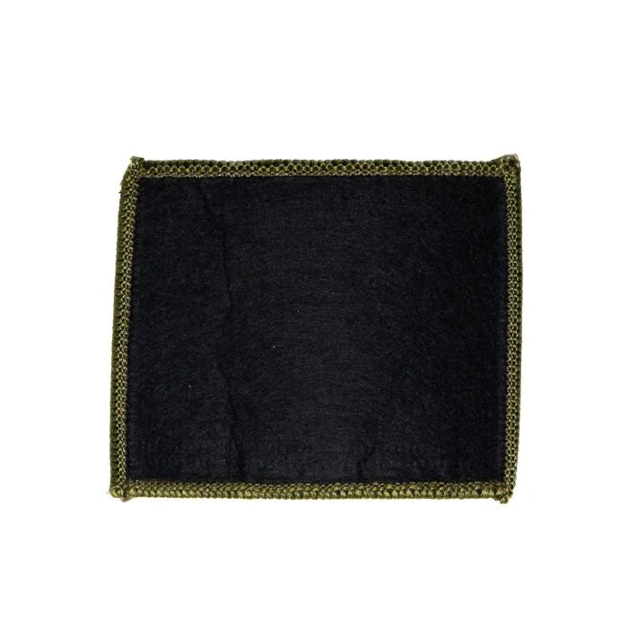 Reverse view of the Gurkha Brigade TRF patch displaying the high-quality backing and overlocked merrowed border.