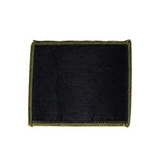 Reverse view of the Gurkha Brigade TRF patch displaying the high-quality backing and overlocked merrowed border.