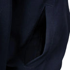 Close-up view of the clean, welted side pocket opening on the British RAF General Purpose Jacket.
