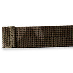 Detail shot of the durable polyamide nylon webbing in Multi-Terrain Pattern.