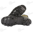 Bottom sole view displaying deep Panama cleated rubber lug tread with Rothco logo