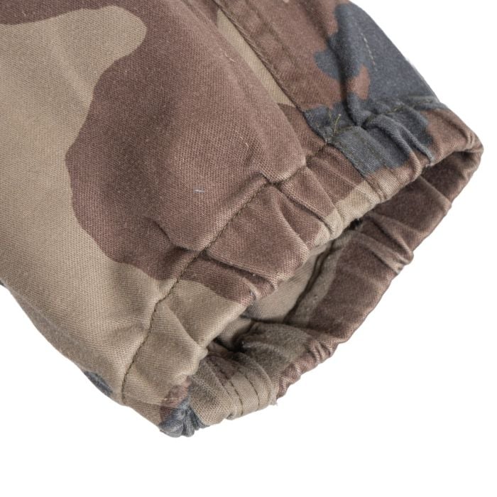 Elasticated ankle cuff detail on French Army F2 CCE combat trousers