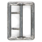 Reverse side of the original WW2 German Officer's belt buckle, showing the metal finish and construction details.