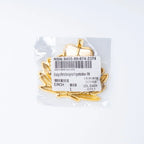 Sealed military packaging for the unissued Royal Navy Officer cap badge with NATO Stock Number NSN 8455-99-974-2374
