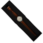 Eaglemoss 1960s Chinese pilot watch presented in original black gift packaging with a tan leatherette strap.
