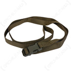 Full 150cm olive drab Swiss strap featuring heavy-duty nylon webbing and a secure plastic quick-release buckle.