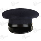 Original Italian Air Force dark blue visor cap front view