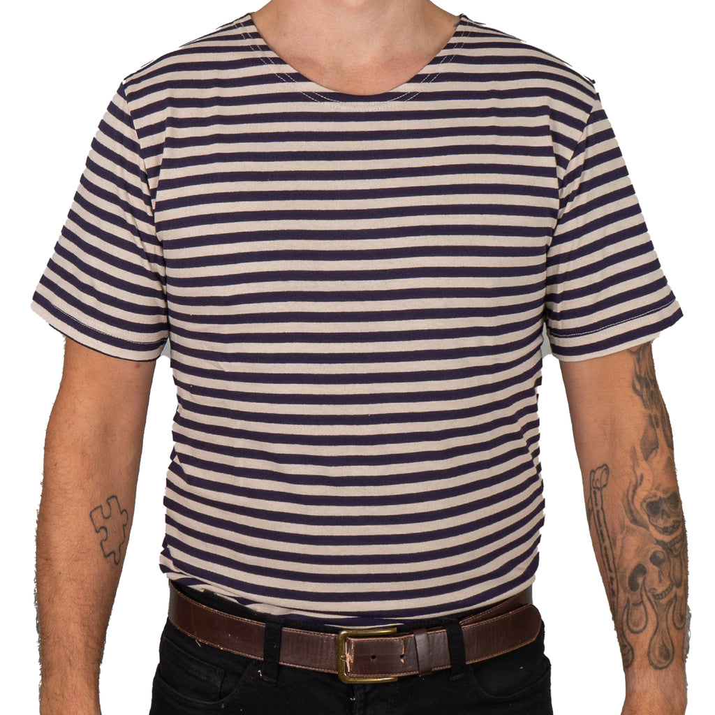 Russian Telnyashka Short Sleeve "Breton" T-Shirt
