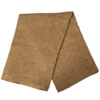 The versatile British Army cap comforter laid flat, demonstrating its long, seamless woollen tube design.