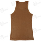 Rear view of the genuine South African military surplus nutria brown mesh vest, highlighting the breathable fabric construction.
