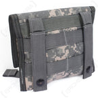 Rear view of US DF LCS AT-Digital camo ammo pouch showing MOLLE webbing and attachment straps