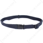 Dutch Army Equipment Strap in dark blue cotton canvas with plastic quick release buckle