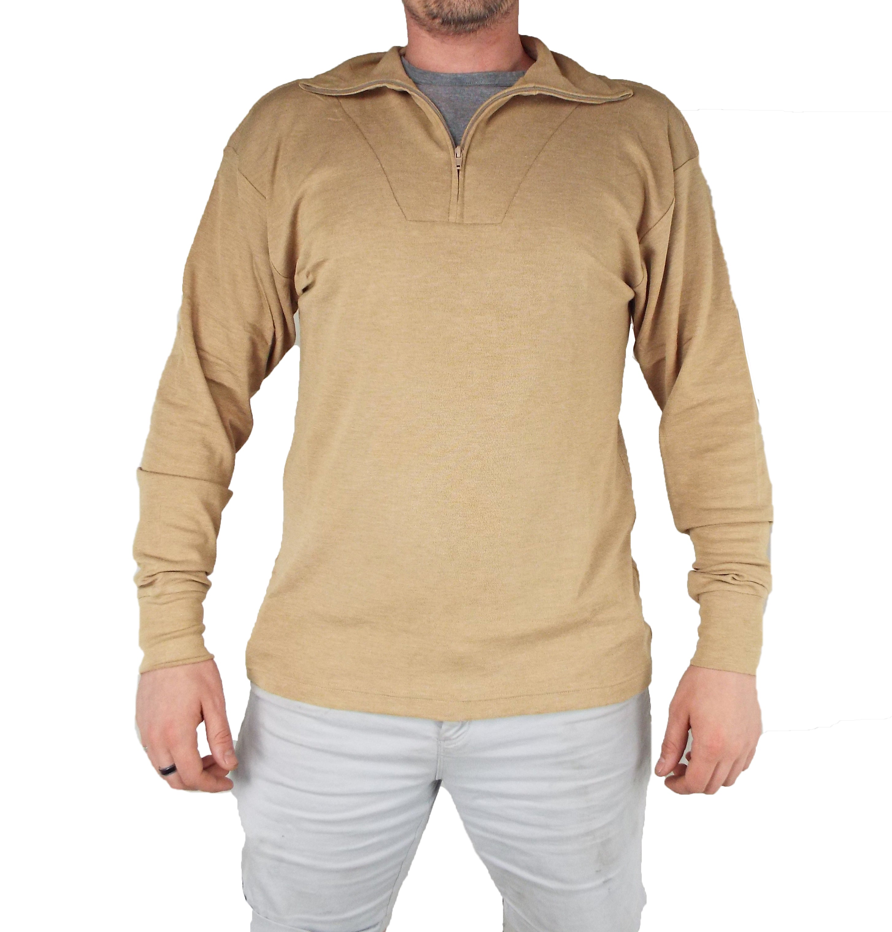 British Military - Desert Norgie Thermal Shirt â€“ Base Layer - Unissued