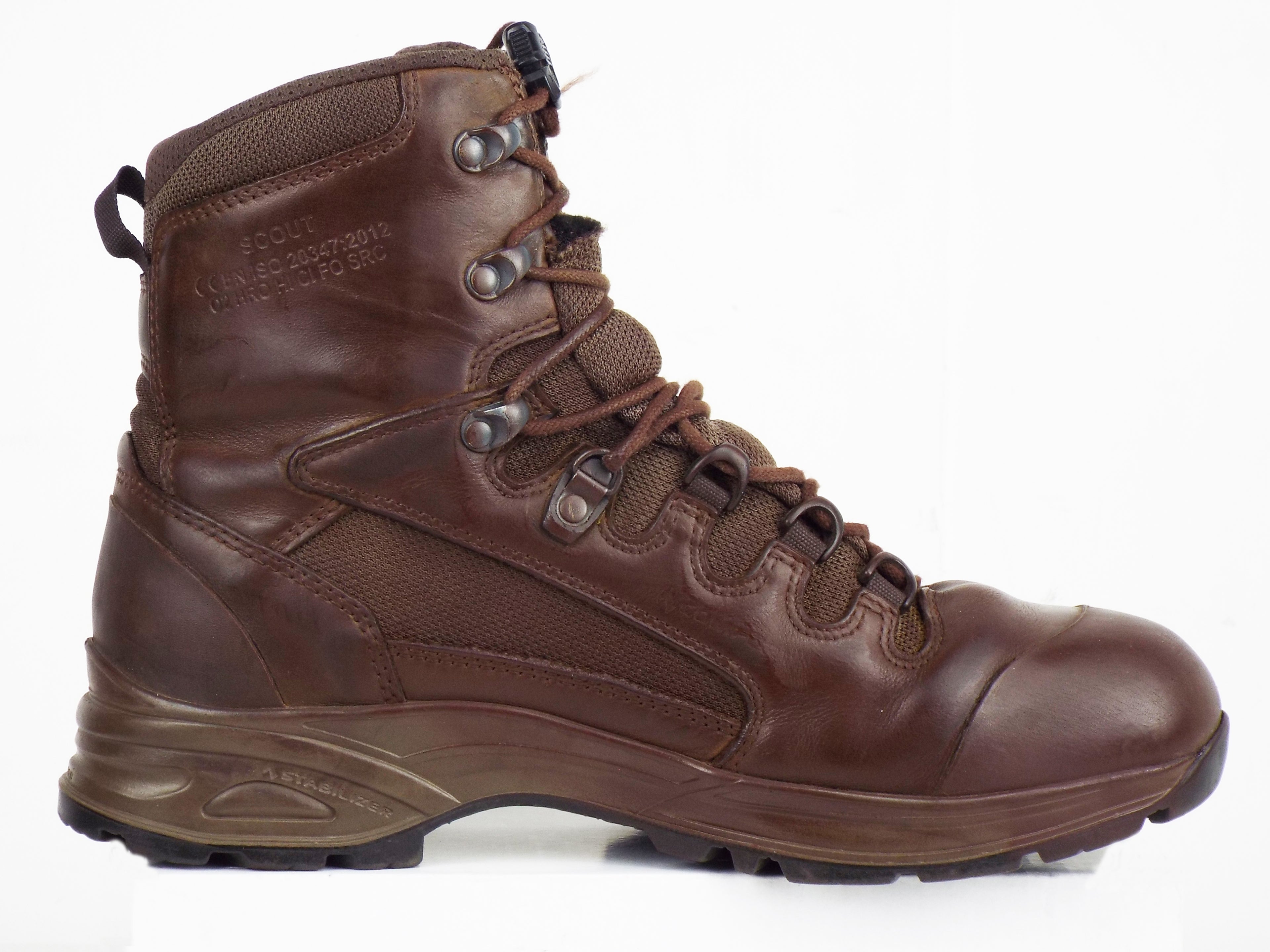 British/Dutch Army Brown Boots â€“ Haix "Scout" (Standard or Gore-Tex linings)