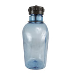 Genuine issue KAZ 03 Austrian Bundesheer water bottle, showcasing its durable, lightweight blue plastic construction.
