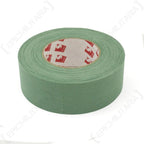 Side profile view of 50m roll of olive green Scapa sniper tape showing branded inner core