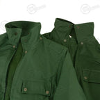 Detail of Gore-Tex and PTFE membrane tag on German Police Parka