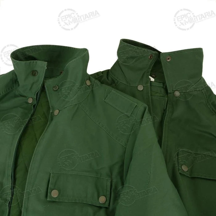 Detail of Gore-Tex and PTFE membrane tag on German Police Parka