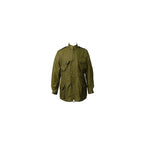 Full-length front view of the Canadian Army Mark II combat coat with unissued surplus condition details.