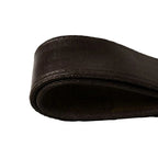 Close-up showing the double-layered thickness and Kirza rubberised canvas texture of the Soviet soldier belt.