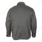 Rear view of Danish Army M71 Parka Type 2 with shoulder epaulettes