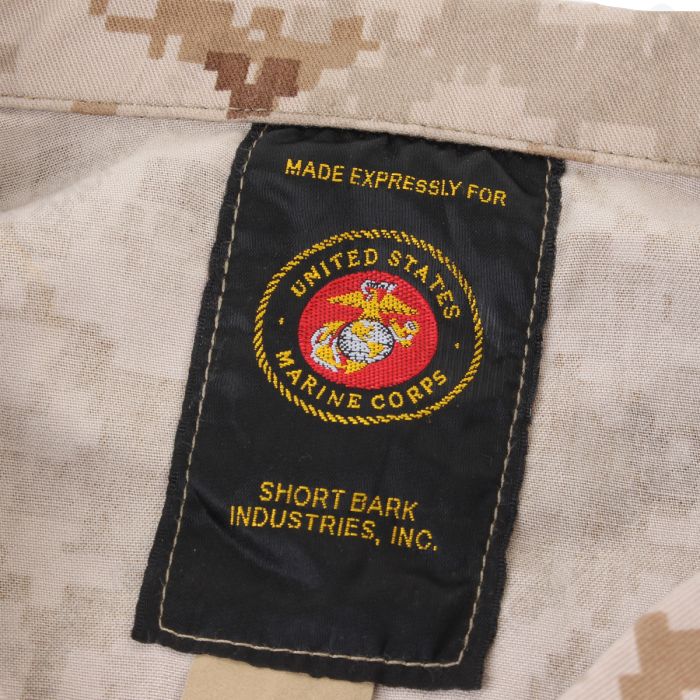 Official USMC issue manufacturer tag by Short Bark Industries