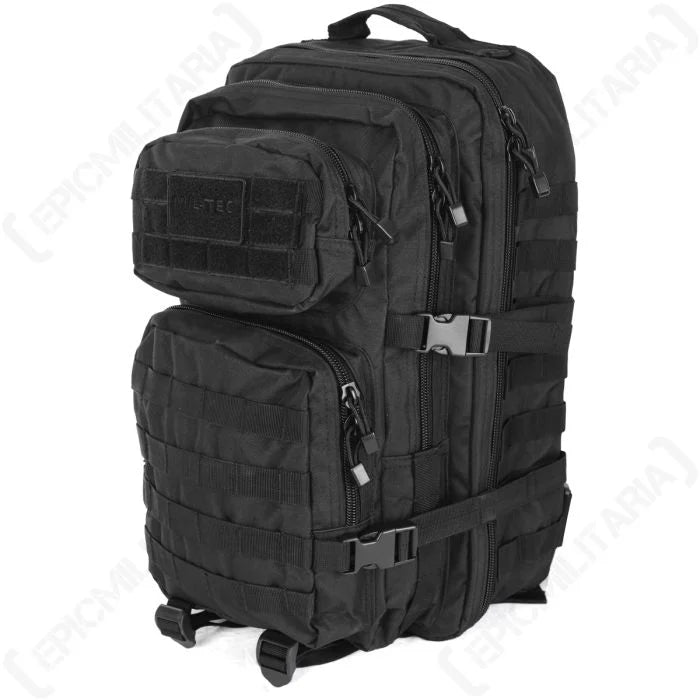 Mil-Tec 36L MOLLE Assault Pack Large front perspective view