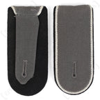 Black branch color German Bundeswehr officer shoulder boards, displaying the quality wool finish and functional design for tunic mounting.