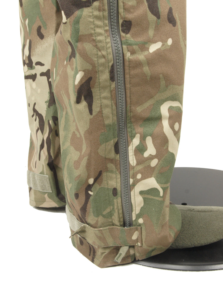 British Army Gore-Tex Over-Trousers â€“ MTP Camo â€“ heavyweight â€“ Unissued