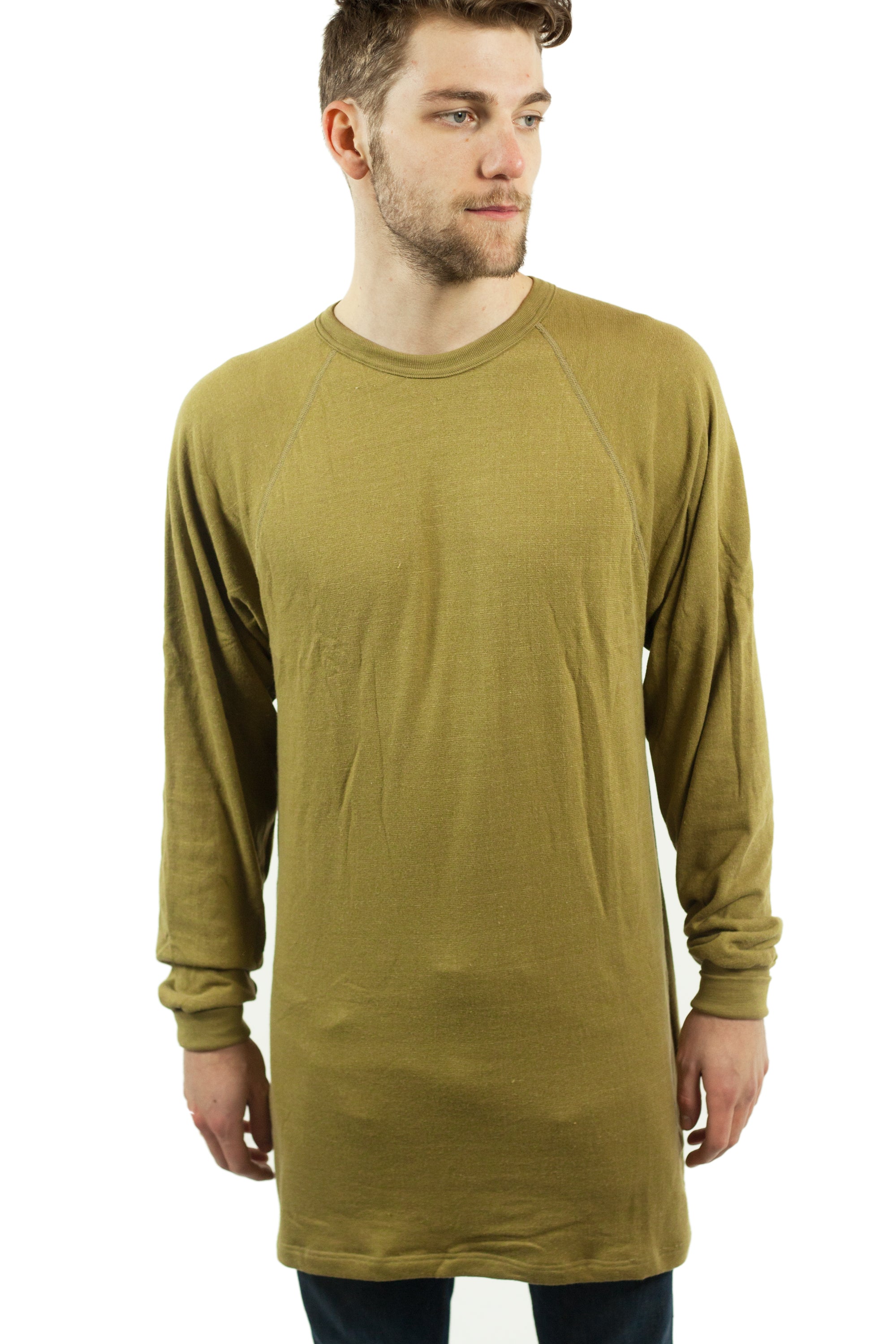 Dutch Mustard Military Thermal Top - long sleeved â€“ Unissued
