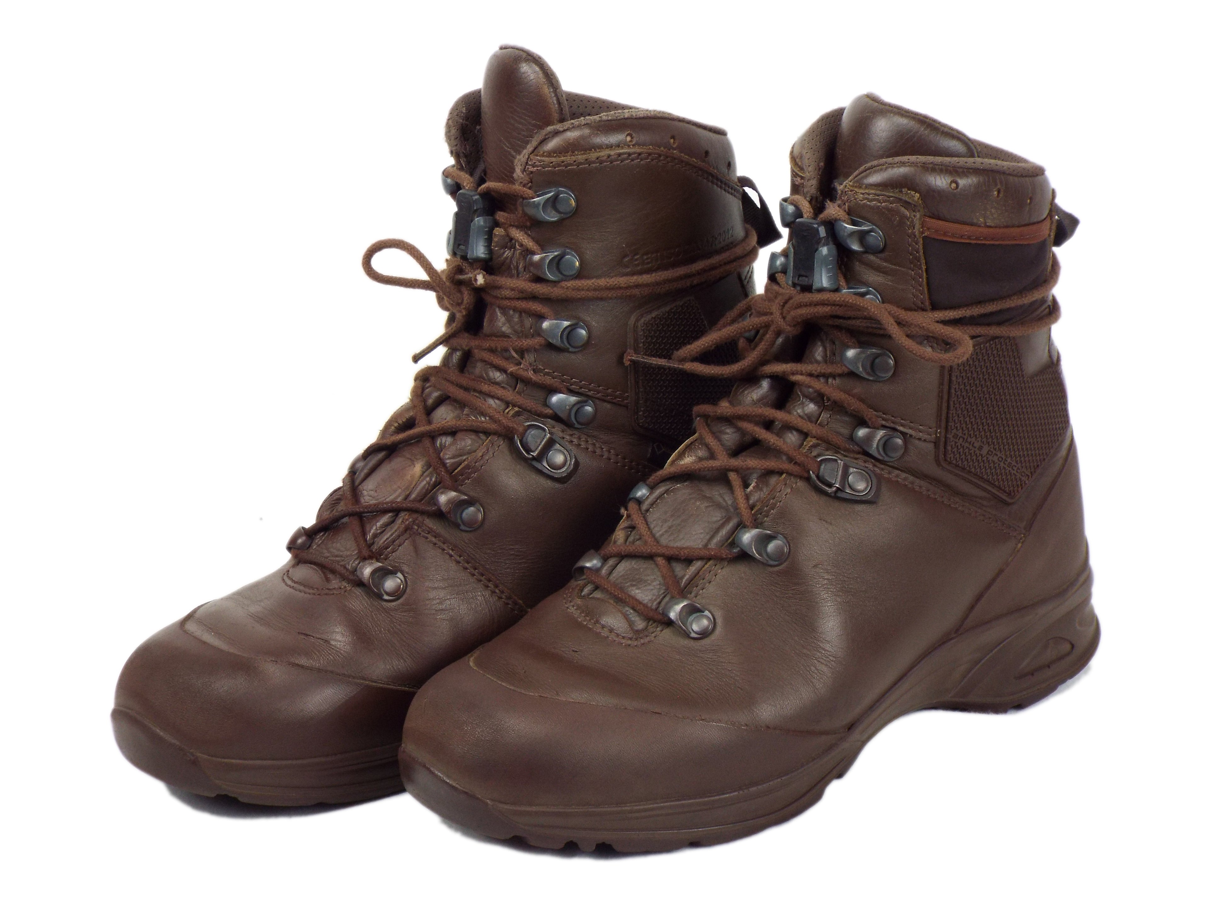 Dutch Army Brown Boots â€“ Haix - elasticated side pockets - Gore-Tex Lined - Grade 1