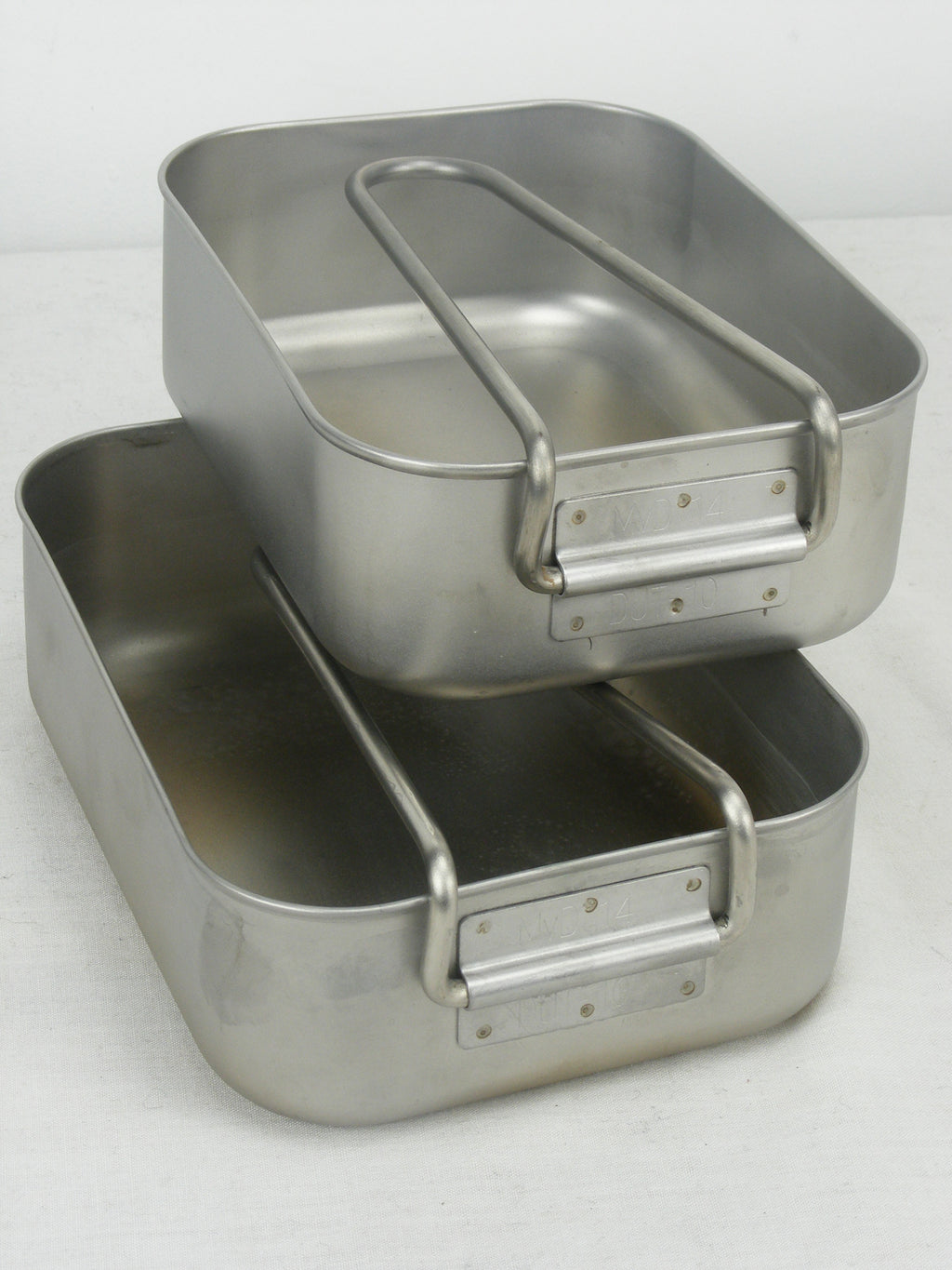 Dutch metal Stainless Steel mess tin - 2 part set