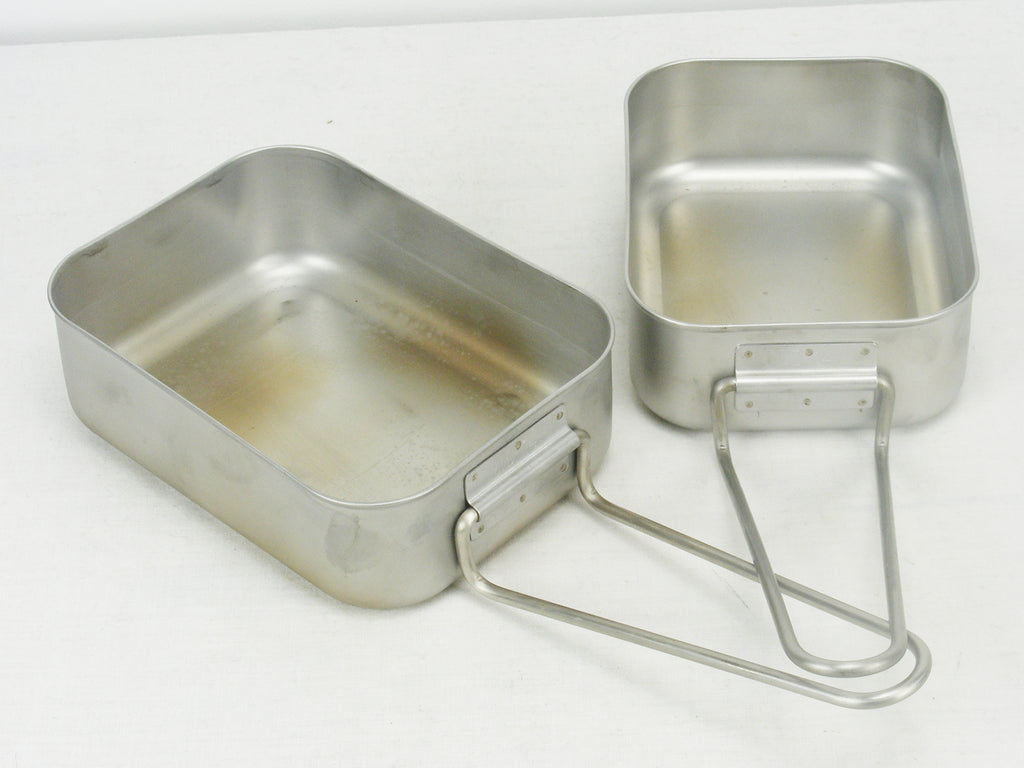 Dutch metal Stainless Steel mess tin - 2 part set