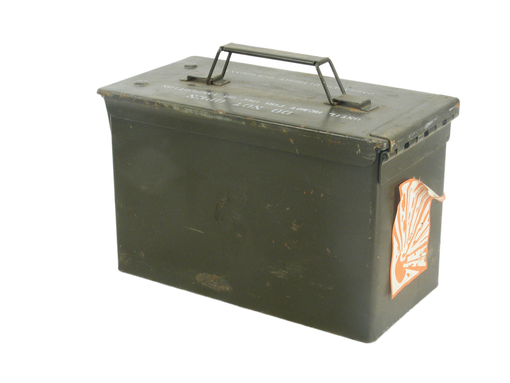 Ammo Box â€“ 50 Cal â€“ Olive Green â€“ Grade 1