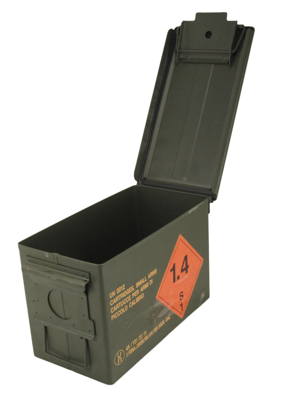 NATO Ammo Box â€“ 5.56mm "50 Cal" - Olive Green - Super Grade