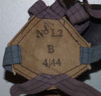 British WW2 Gas Mask + Bag