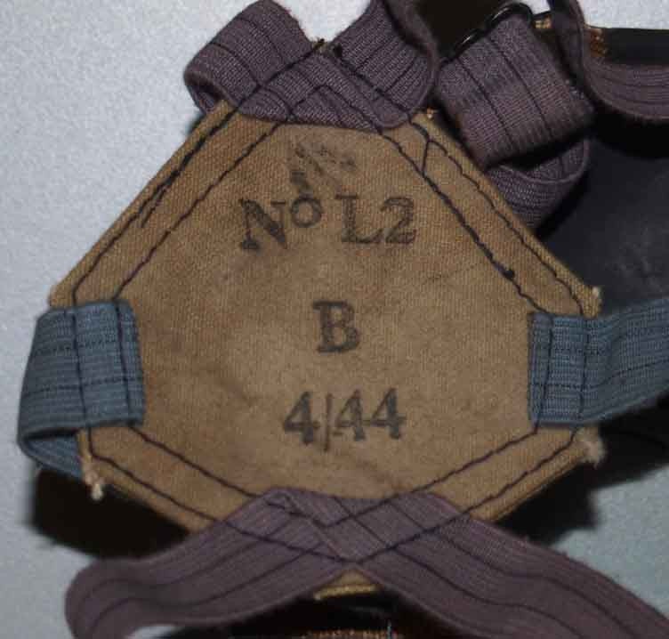 British WW2 Gas Mask + Bag